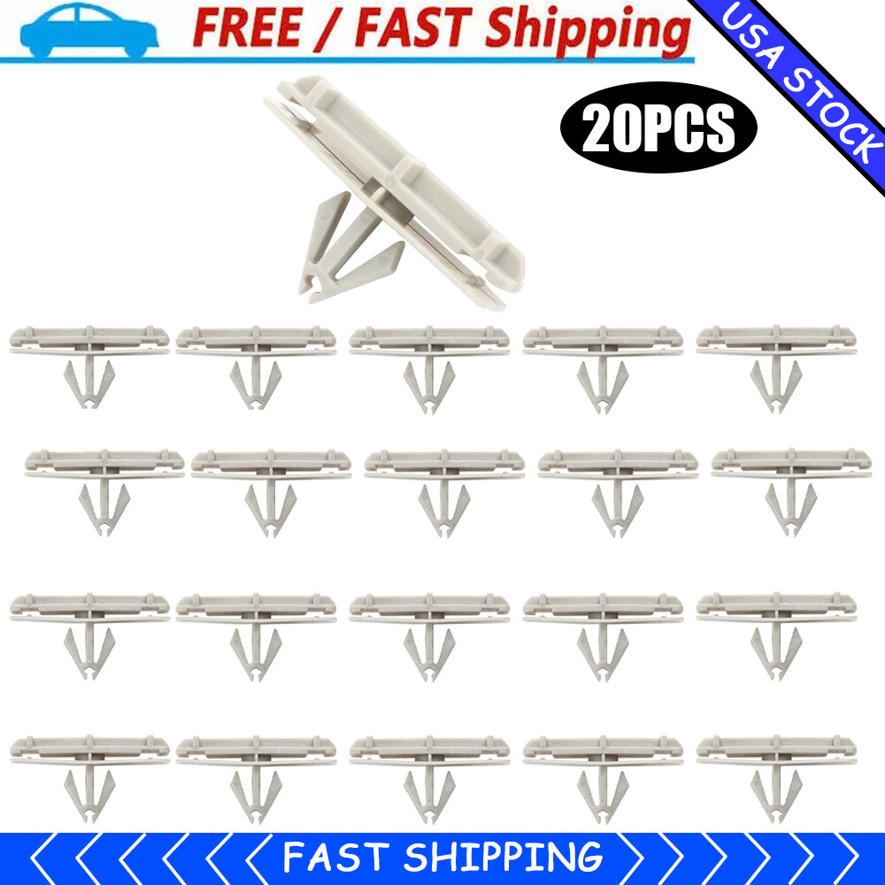 20Pcs Fender Flare Moulding Clip Fit Chrysler Jeep Liberty Wrangler 55157055-AA