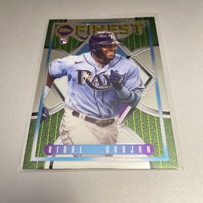 2022 Topps Finest Flashbacks Vidal Brujan RC Rookie Card #186 (CL8