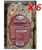 Abatianni 3 Kg Hartweizengrieß Makkaroni Mit Gerstenmehl 500G X 6