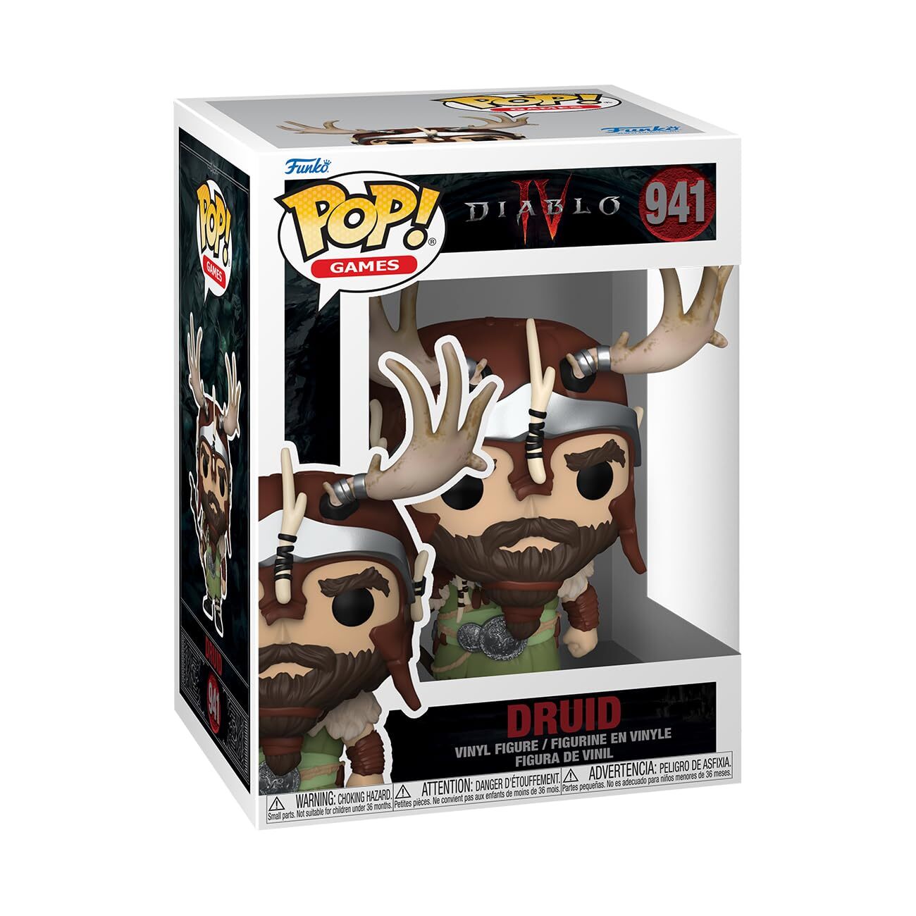 Funko Pop Games: Diablo 4- Druid - Vinyl-sammelfigur - Geschenkidee