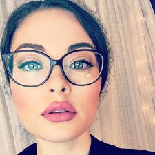 Women Cat Eye FOXY Clear Lens Eyeglasses Glasses SHADZ GAFAS Fashion