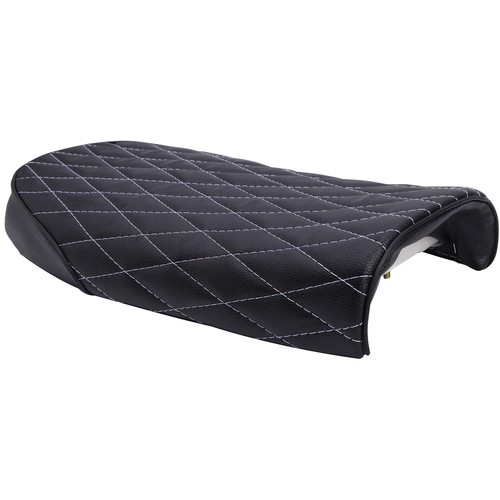 Motorcycle Cafe Racer Seat Flat Saddle For Triumph Street Twin Custom Bonneville - Picture 10 of 13