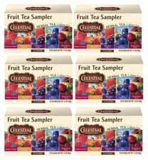 Celestial Seasonings Fruit Tea Sampler, 18 Count (6 Pack)