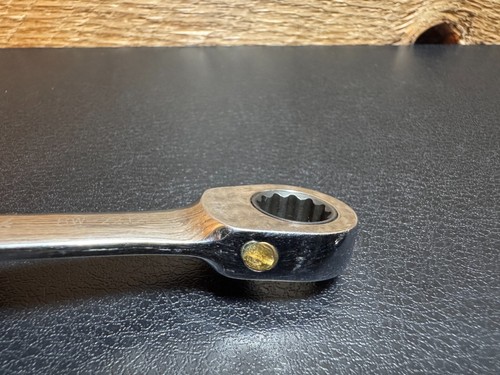 Blackhawk By PROTO BW-2212 SAE 7/16" 12pt Stubby Combination Ratcheting Wrench - Picture 4 of 7