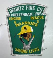 Ogontz Fire Pennsylvania Cheltenham Township Montgomery County Patch BB8