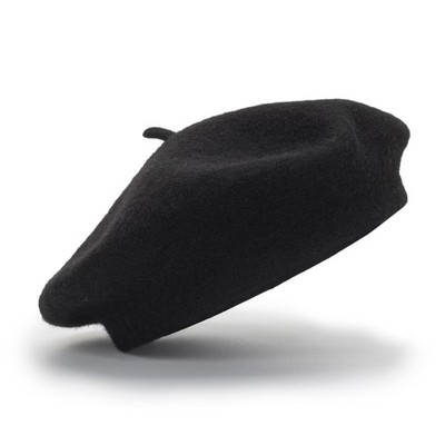 Classic French Beret Hat for Kids - Elegent Wool Beret for Girls Party Romant...
