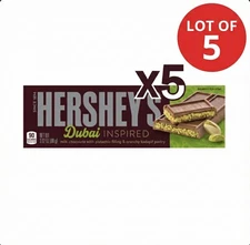 Hershey Dubai Inspired Chocolate Bar, 3.12 oz -LIMITED EDITION lot of 5