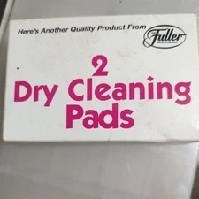 Vintage Fuller Brush Company Dry Cleaning Pads Box of 2 