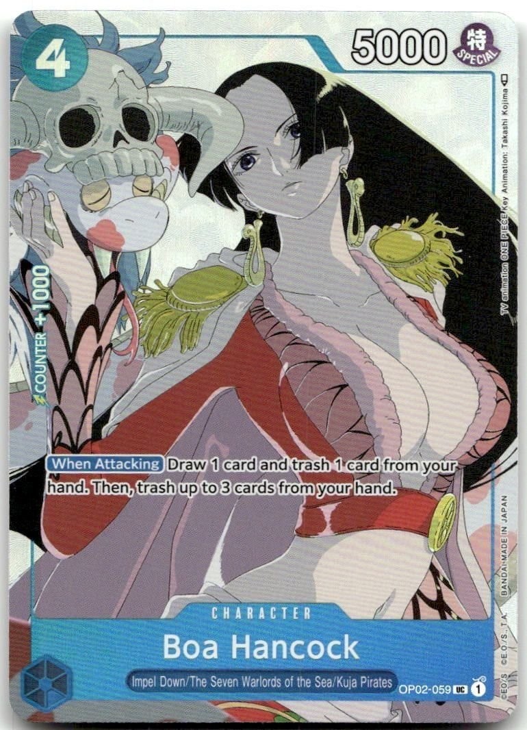 Boa Hancock Paramount War #OP02-059 Gift Collection 2023 One Piece TCG Card NM