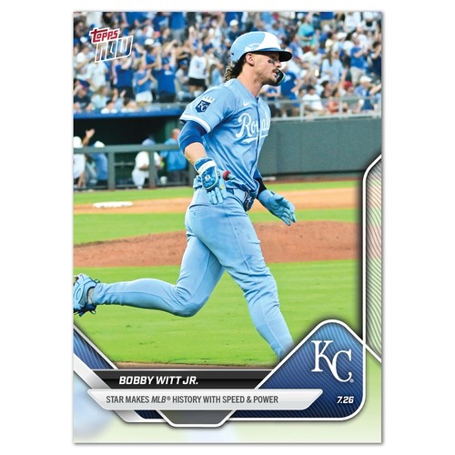 2025 Topps Now 469 Bobby Witt Jr.