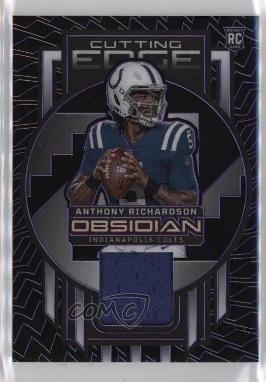 2023 Panini Obsidian Purple Electric Etch 9/75 Anthony Richardson Rookie RC 7xr