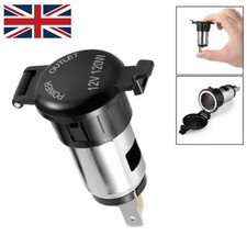Universal 12V Car Cigarette Lighter Socket Power Plug Adaptor With Closing Cap