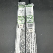14" Evergreen Styrene Plastic .040" Rectangle Strip Assortment 18 pieces