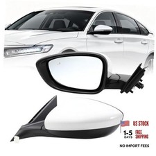 Left Driver Side Mirror Assembly Compatible with Accord 2023 2024 2025 BSM