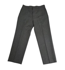 Vtg Levi's Action Slacks Men's Gray Dress Pants 36X29