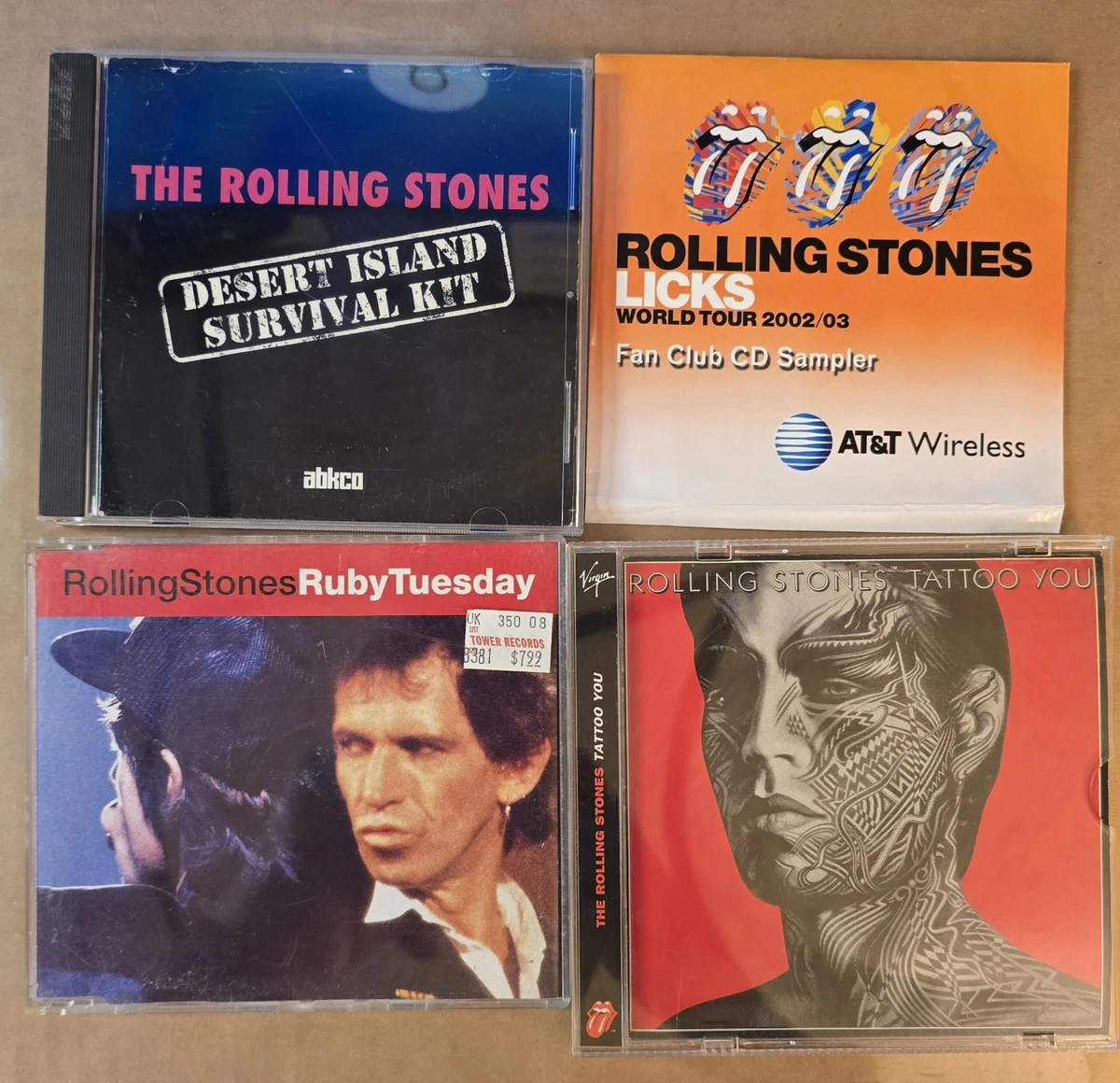 Rolling Stones 非売品プロモCD Promotional Copy Rare Rolling Stones Undercover Of The Night Vinyl
