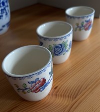 Masons Ironstone regency pattern 1.75" egg cup. Set of three