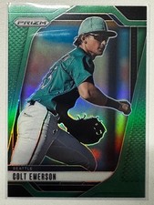 2025 Panini Prizm Colt Emerson Green Prizm #23 Seattle Mariners