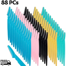 Multi-Pack Face Razors for Women & Men –Inspired Dermaplaning & Brow Trimmer Kit