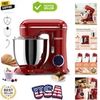 3-IN-1 Electric Stand Mixer, 6.5QT Bowl 660W 10-Speed Kitchen Mixer, Househol...