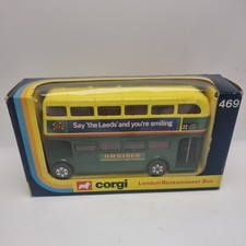 Vintage 1979 Mettoy Corgi London Routemaster Double Decker Bus Nº469