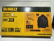 DEWALT Men's Heated Soft Shell Jacket Kit Black Medium DCHJ072D1-M