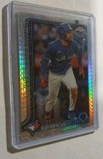 2025 Topps Chrome Steward Berroa Prism Refractor RC #163 Toronto Blue Jays
