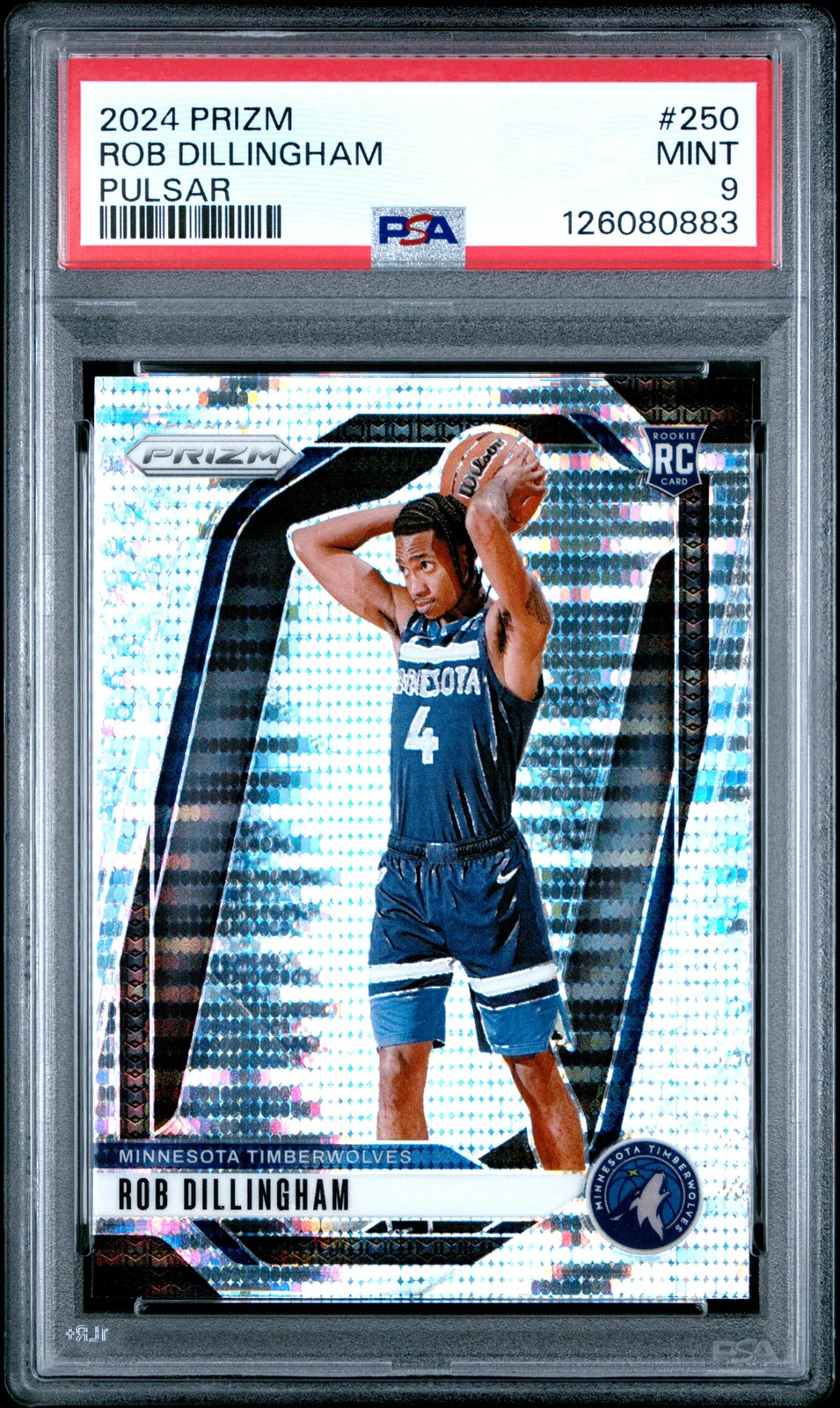 2024 Panini Prizm Prizm #250 Rob Dillingham Pulsar front