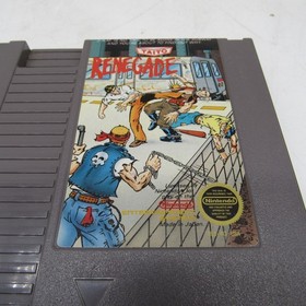 Renegade (Nintendo Entertainment System, 1987) NES - TESTED & WORKS - FAST SHIP