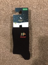 Tu Men’s Novelty Socks - 2 Pair Pack Size 6-8.5 - New