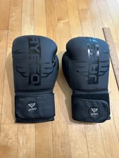 JAYEFO Boxing Gloves Black R-6  12oz Ultimate Fighter Punching Bag/Kickboxing
