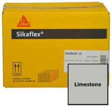 Sikaflex 1A, 20 oz. Sausage Packs, Full Case - 20 Tubes, Limestone