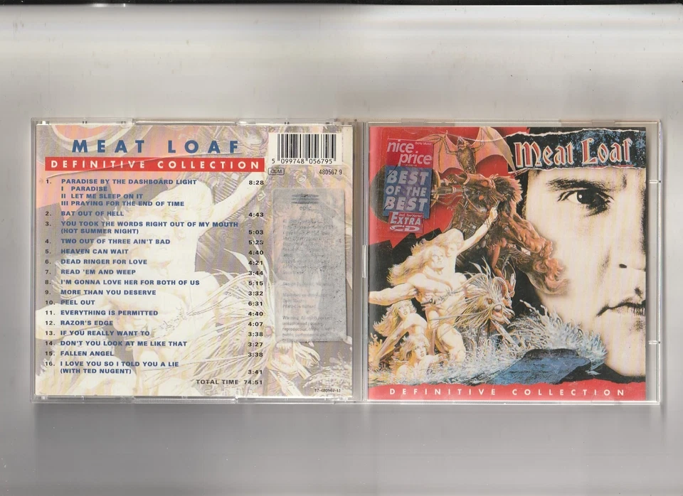 MEAT LOAF "Definitive Collection" Best Of the Best 2 CD - Bild 1 von 1