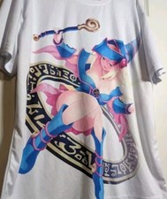 Yu-Gi-Oh Dark Magician Girl Anime Manga T-shirt Unisex Size 5XL White