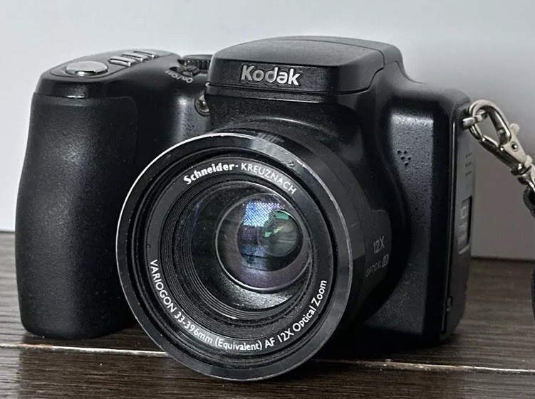 Kodak EasyShare Z1012 IS 10.1MP Digital Camera - Black for sale