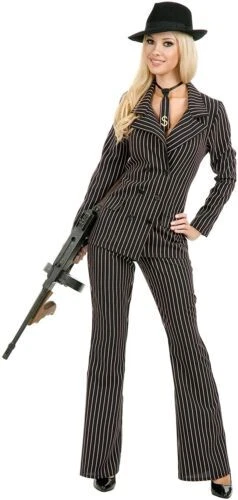 Gangster Charades Disfraces Para Mujeres