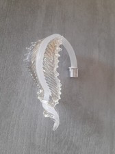 Ricambio per lampadario in vetro di Murano foglia bassa opale oro imbocco 16 mm