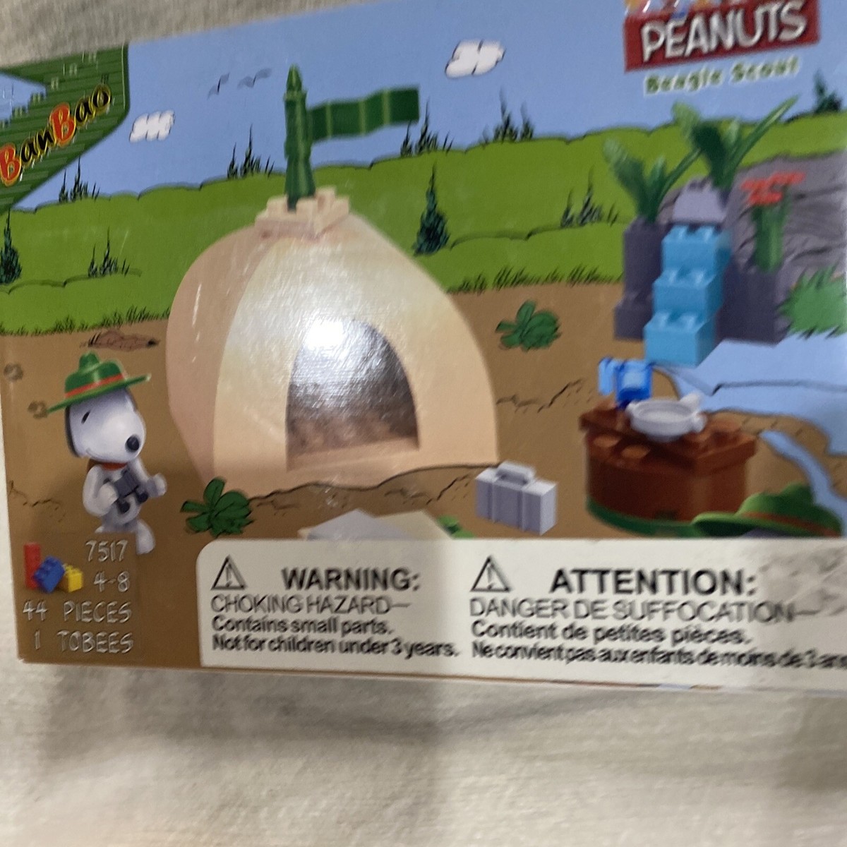 Banbao Peanuts Snoopy Exploring The Wild Building Blocks With