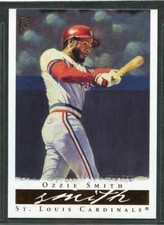 2003 Gallery Hall of Fame Ozzie Smith #27 - Red Sleeves - 10+ Items Ship FREE!!!