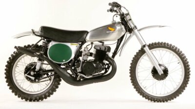 LICENSED HONDA VINTAGE 1974 CR250M Elsinore Tank Wing & Side Panel