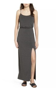 lush knit maxi dress