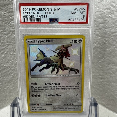 Type: Null graded PSA 8 for sale on eBay
