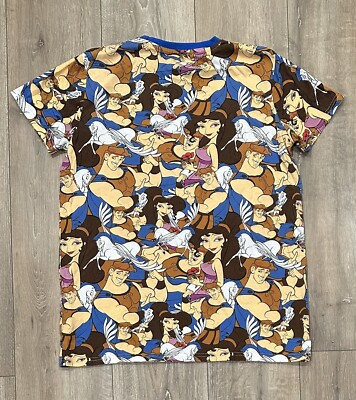 DISNEY CAKEWORTHY Hercules Limited Edition T-Shirt Medium | eBay