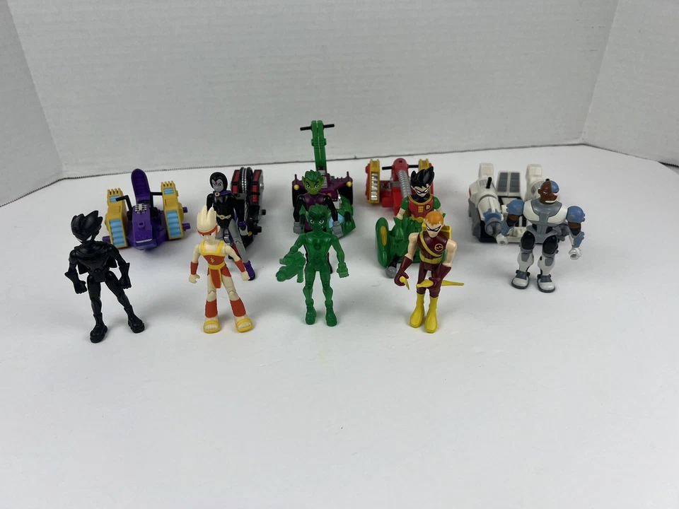 Teen Titans Go! All Titans! Toy Figure 3.5" Bandai 2003 DC Comics Animated Rare - Image 3 of 4