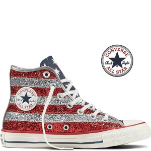 scarpe converse glitter