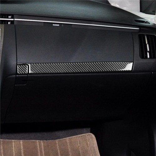 Cuadro de caja de almacenamiento copiloto de fibra de carbono para Toyota Prius 2012-2015 - Imagen 8 de 13