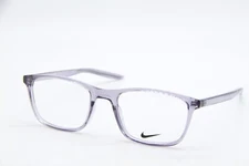NEW NIKE 7129 500 CLEAR AUTHENTIC FRAMES EYEGLASSES 52-19