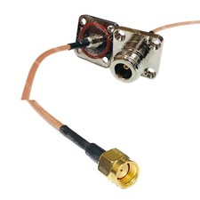 RG316 N Female Flange O-Ring to RP-SMA MALE RF Cable Rapid-SHIP LOT