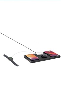 Ubio Labs Home Charging Center 4-in-1 Wireless Charger/ Excellent#Y6A