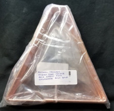 Patikil Triangle Desktop File Holder Rack Office File Organizer Rose Gold